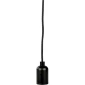 Müller-Licht Luminaire E27-support suspendu, aluminium noir 404099 (E27)