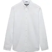 Superdry Homme Chemise en Coton-lin Coupe Décontractée White Taille: Xxl