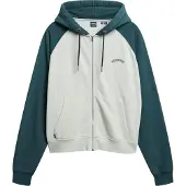Superdry pour femme. W2012287A Sweatshirt Essential Logo vert (L), Casuel, Coton