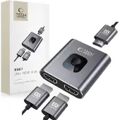 Tech-Protect Hb07 Adaptateur Hub 2In1 Hdmi 4K 60Hz Gris Espace