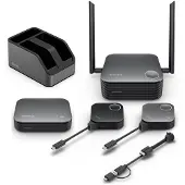 BenQ VS25 BUTTON KIT, Transmetteur multimédia sans fil, Noir