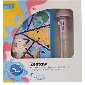 Dafi Set Pokemon Soft Bouteille filtre 500ml + sachet petit déjeuner