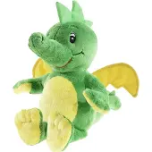 Heunec Doudou dragon Tabaluga vert 28 cm dragon en peluche