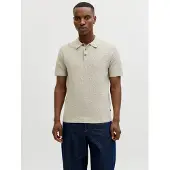 Jack & Jones Polo Bluriley Maille plate confortable en coton, look classique et intemporel, basique polyvalent pour tous les jours