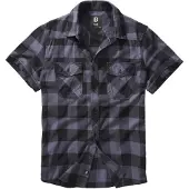 Brandit Chemise marine / gris foncé