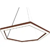 Lumicom Suspension ESAGONO D60, couleur unie, finition mate