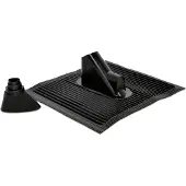 Technisat 0000/1718 bardeaux et fente de toit Tuile de toit Aluminium, Plastique Noir