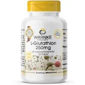Warnke Vitalstoffe GmbH WARNKE L-glutathion, gélules de 250 mg, 100 gélules