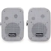 SubZero SZS-P5Y 5" Passive Background Wall Speakers White Pair