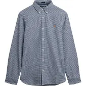 Superdry Chemise bleu marine / blanc