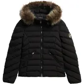 Superdry Veste d’hiver noir