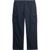 Superdry pour homme. M7011389A Parachute Light Cargo Trousers navy (34/32), Casuel, Coton, Marine