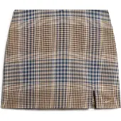 Superdry Jupe beige / bleu marine