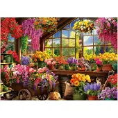Educa Puzzle Garden Cabin, 1 500 pièces, multicolore, pour enfants, multicolore, taille unique