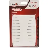 ZAMEL Carillon GNS-931 230V 85dB TURBO blanc - GNS-931-BIA
