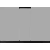 JUST LIGHT DRITTO LED Pendelleuchte Warmweiss 25W schwarz 15061-18