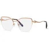Chopard Lunettes de Vue VCHL83V 55/18/130 Oro ramato lucido Metallo WOMAN VCHL83V