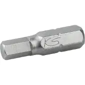 Ks Tools Embout 1/4" à six pans creux 25 mm 3/32" - 911.3568