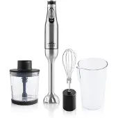 Eta 321590000 blender 0.6 L Mixeur plongeant 1200 W Noir, acier satiné