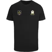Mister tee T-Shirt 'Portugal' jaune / noir / blanc