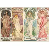 Grafika Puzzle Alfons Mucha Art, 1000 pièces, pour adultes