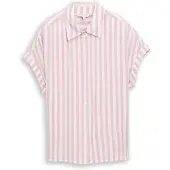 Tom Tailor Chemisier rose clair / blanc