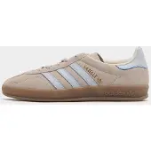 Adidas Baskets basses 'GAZELLE' crème / bleu / or / blanc