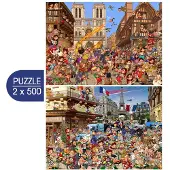 Grafika Puzzle « L'Art de François Ruyer » - 500 pièces - Puzzle pour adultes