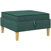 vidaXL Pouf de rangement