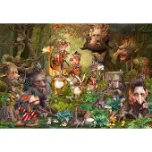 Grafika Puzzle François Ruyer « Les Trolls » 1 000 pièces pour adultes, boîte en carton