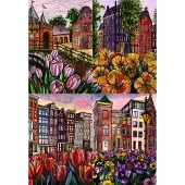 Grafika Puzzle Fleurs - Puzzle de 1 000 pièces pour adultes, en carton