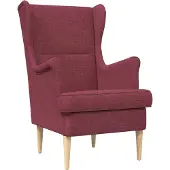 vidaXL fauteuil Bordeaux tissu