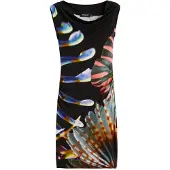 Desigual Robe 'M. C. Lacroix' bleu / noir