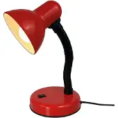 Luxus Europe - Lampe de bureau Nino, rouge - Lampe de lecture - Lampe de bureau