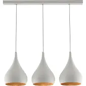 Lumicom Suspension CALICE LINEAR X3 FEUILLES