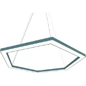Lumicom Suspension ESAGONO D60, couleur unie, finition mate
