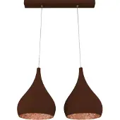 Lumicom Suspension CALICE LINEAR X2 FEUILLES