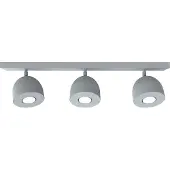 Lumicom Plafonnier Campanella 3 Lumières Unies Mat