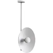 Lumicom Plafonnier Cassini Uni Mat À 1 Lumière