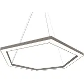 Lumicom Suspension ESAGONO D60, couleur unie, finition brillante