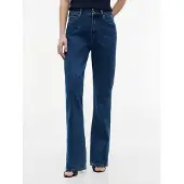 Tommy Hilfiger Jean 'Mid Rise Bootcut' bleu foncé