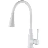 Invena Mitigeur d'évier HULA PLUS BZ-85-P02-L, blanc
