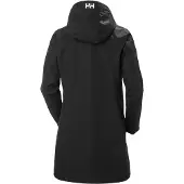 Helly Hansen Long Belfast Coat Noir M Femme
