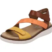 Remonte Sandales compensées D2050-25 femmes - Marron - 36