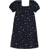 Vero moda Robe 'VMNatali Nia' vert / lilas / noir