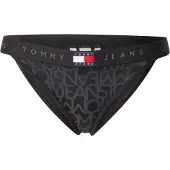 Tommy Hilfiger Underwear Bas de bikini gris foncé / rouge vif / noir / blanc
