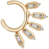 Cai Boucles d'oreilles jaune