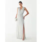 BWLDR Robe de soirée 'Cottier' blanc