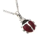 Firetti Chaîne 'Marienkäfer' rouge / noir / argent