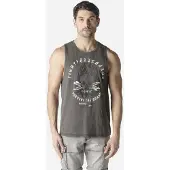 KOROSHI T-Shirt beige clair / gris foncé / gris chiné